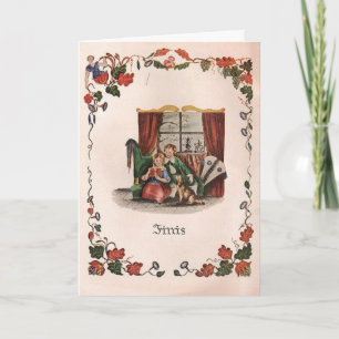 Moore's Saint Nicholas Vintage Christmas Card