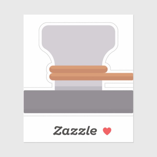 Mooring bollard sticker (Sheet)