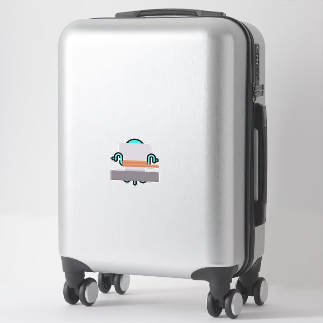 Mooring bollard sticker (Suitcase)