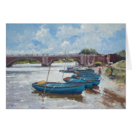 Moorings at Hampton Court 2011 Cards (Front Horizontal)