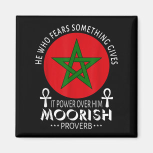 Moorish American He Who Fears Soing Moors Islamic Magnet
