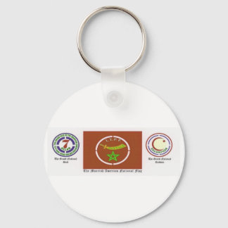 Moorish American Key Chain