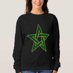 Moorish American Morocco Flag Moroccan Soccer Supp Sweatshirt