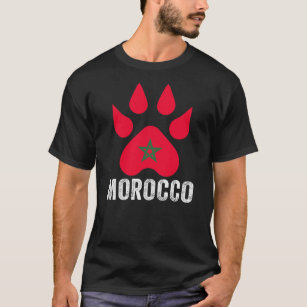 Moorish American Morocco Flag Moroccan Soccer T-Shirt