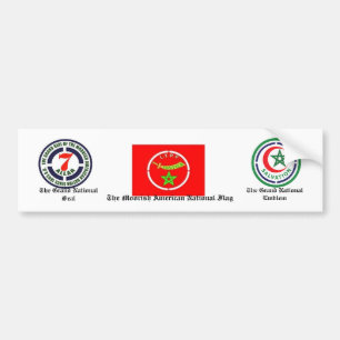 Moorish American National Bumper Sticker