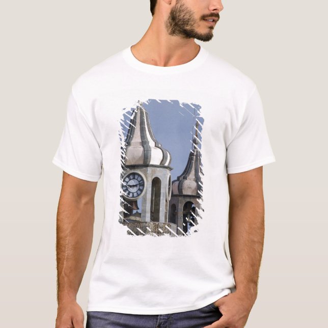 Moorish architectue of La Orotava, Tenerife T-Shirt (Front)