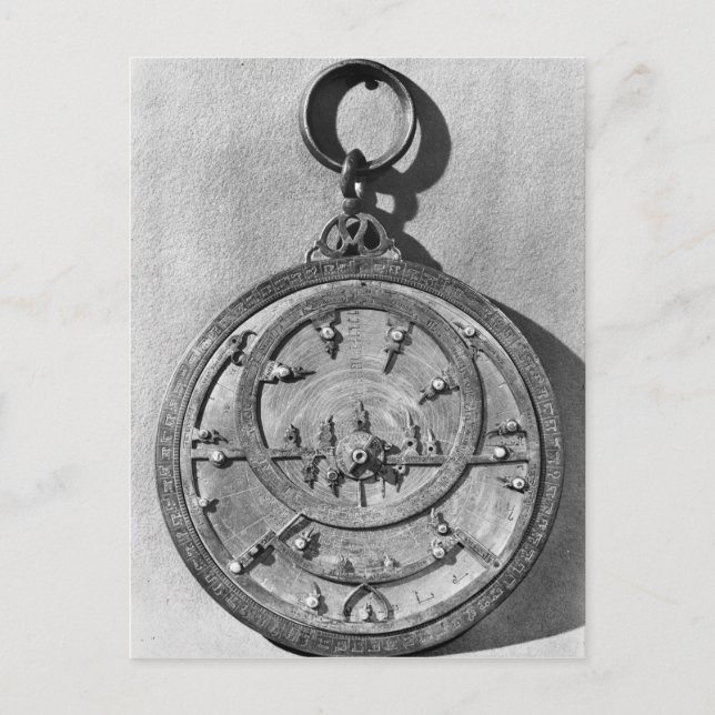Moorish astrolabe, from Cordoba, 1054 Postcard (Front)