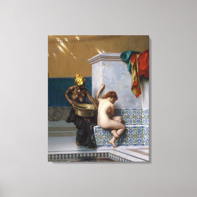 Moorish Bath | Jean-Léon Gérôme | Canvas Print (Front)