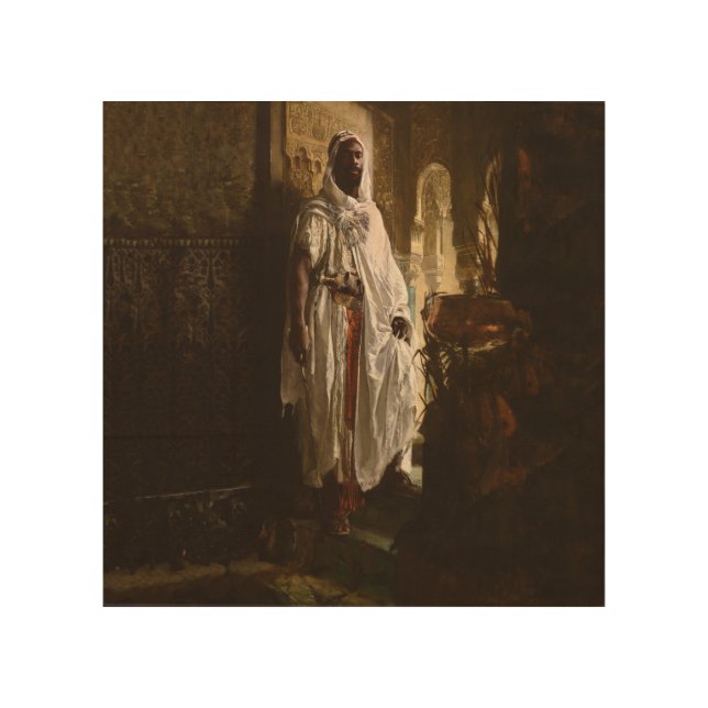 Moorish Chief African Art Painting Portrait (Front)