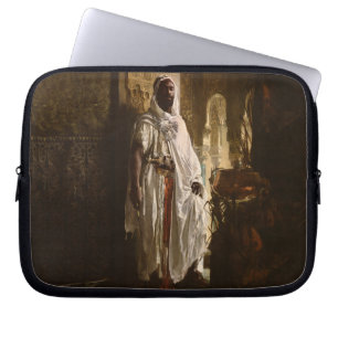 Moorish Chief African Art Painting Portrait Laptop Sleeve