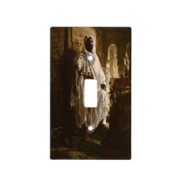 Moorish Chief African Art Painting Portrait Light Switch Cover