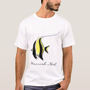 Moorish Idol Aquarium Fish Customizable T-Shirt