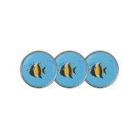 Moorish idol fish cartoon illustration