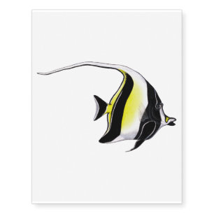 Moorish Idol temporary tattoo
