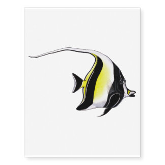 Moorish Idol temporary tattoo