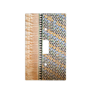 Moorish Patterned Light Switch Cover