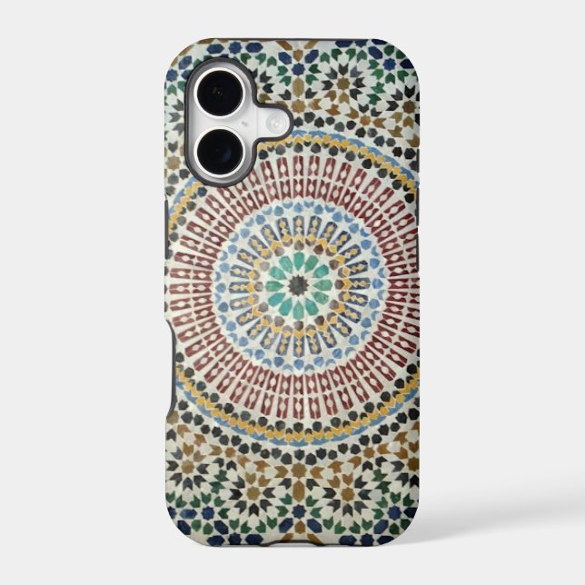 Moorish Tile Iphone Case (Back)
