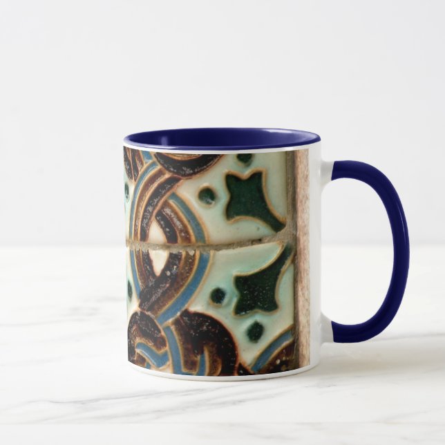 Moorish tile mug (Right)
