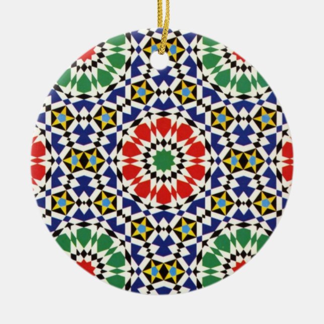 Moorish tile Ornament (Front)
