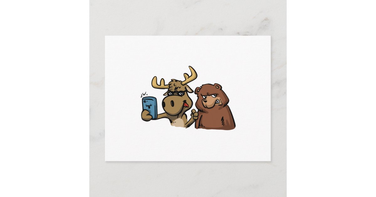 cute cartoon moose pictures