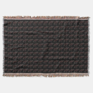 Moose Art Blanket Holiday Moose Throw Blankets