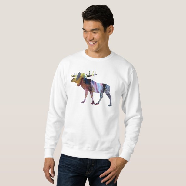 cool as a moose sweatshirt