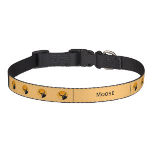 Moose at Sunset  - Original Wildlife Art Pet Colla Collar