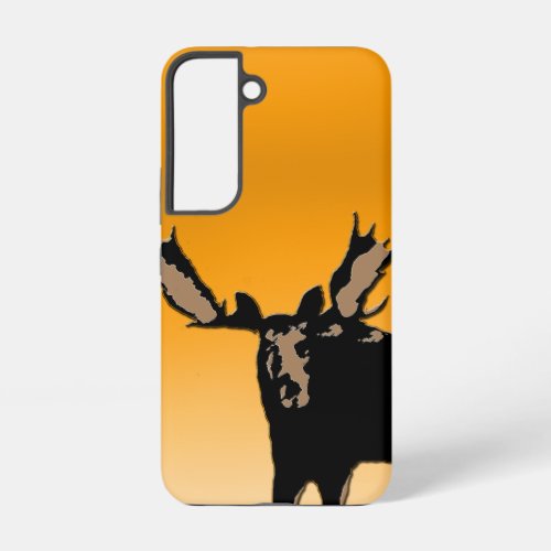 Moose at Sunset  _ Original Wildlife Art Samsung Galaxy S22 Case