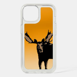 Moose at Sunset  - Original Wildlife Art iPhone 15 Case
