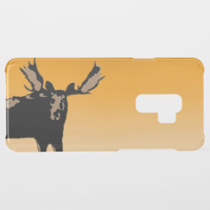 Moose at Sunset - Original Wildlife Art Uncommon Samsung Galaxy S9 Plus Case