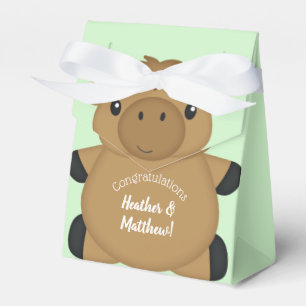 Moose Baby Shower Favor Boxes
