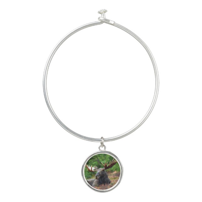 Moose Bangle Bracelet (Front)