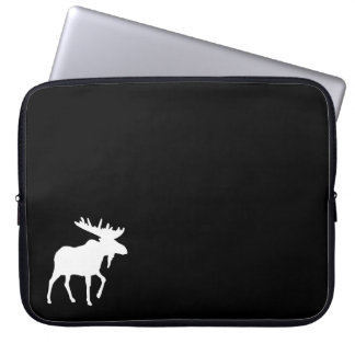 Moose Black Laptop Sleeve 15"