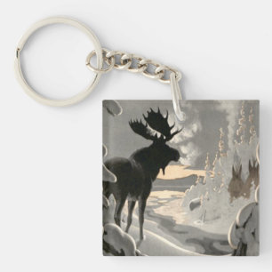 "Moose Breath" Keychain