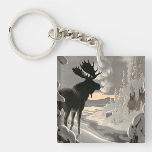 "Moose Breath" Keychain (Front)
