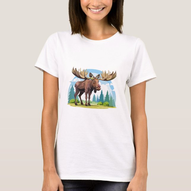 Moose buck T-Shirt (Front)