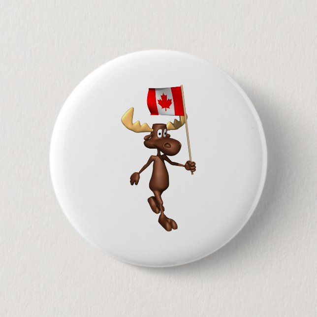 Moose Canada Button (Front)