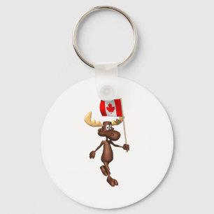 Moose Canada Keychain
