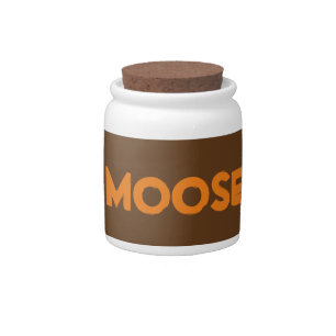 Moose Candy Jar
