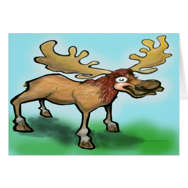 Moose Cards (Front Horizontal)