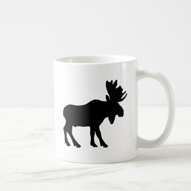 Moose Coffee Mug (Right)