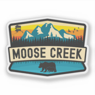 Moose Creek, Alaska Sticker