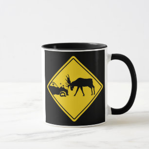 Moose Crossing Mug