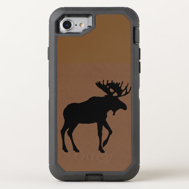 Moose Crossing Otterbox iPhone Case (Back)