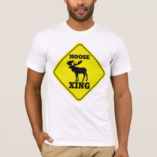 Moose Crossing T_Shirt