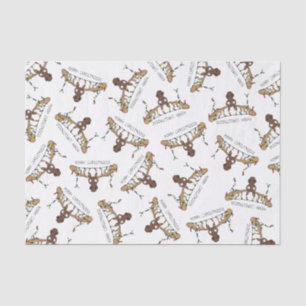 Moose Cute Funny Christmas Tissue Paper