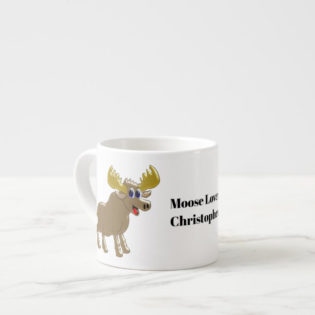 Moose Design Espresso Cup (Front Left)