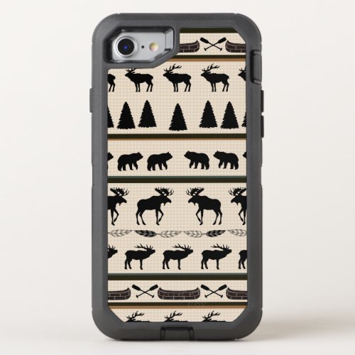 Moose Elk Canoe Otterbox OtterBox Defender iPhone SE87 Case