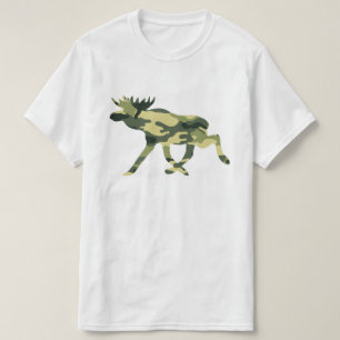 Moose / Elk Woodland Camouflage / Camo T-Shirt