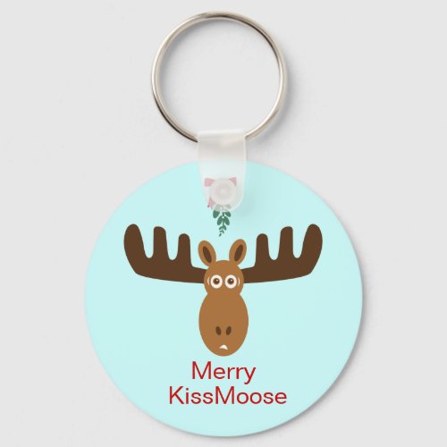 Moose Head_Merry KissMoose Keychain